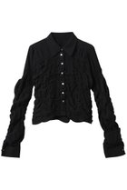 【メゾンスペシャル/MAISON SPECIAL】のShirring Bustier Shirt/シャーリングビスチェシャツ BLK(ブラック)|ID: prp329100004290056 ipo3291000000032868124