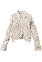 【メゾンスペシャル/MAISON SPECIAL】のShirring Bustier Shirt/シャーリングビスチェシャツ O.WHT(オフホワイト)|ID: prp329100004290056 ipo3291000000032868136