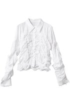 【メゾンスペシャル/MAISON SPECIAL】のShirring Bustier Shirt/シャーリングビスチェシャツ WHT(ホワイト)|ID: prp329100004290056 ipo3291000000032868144