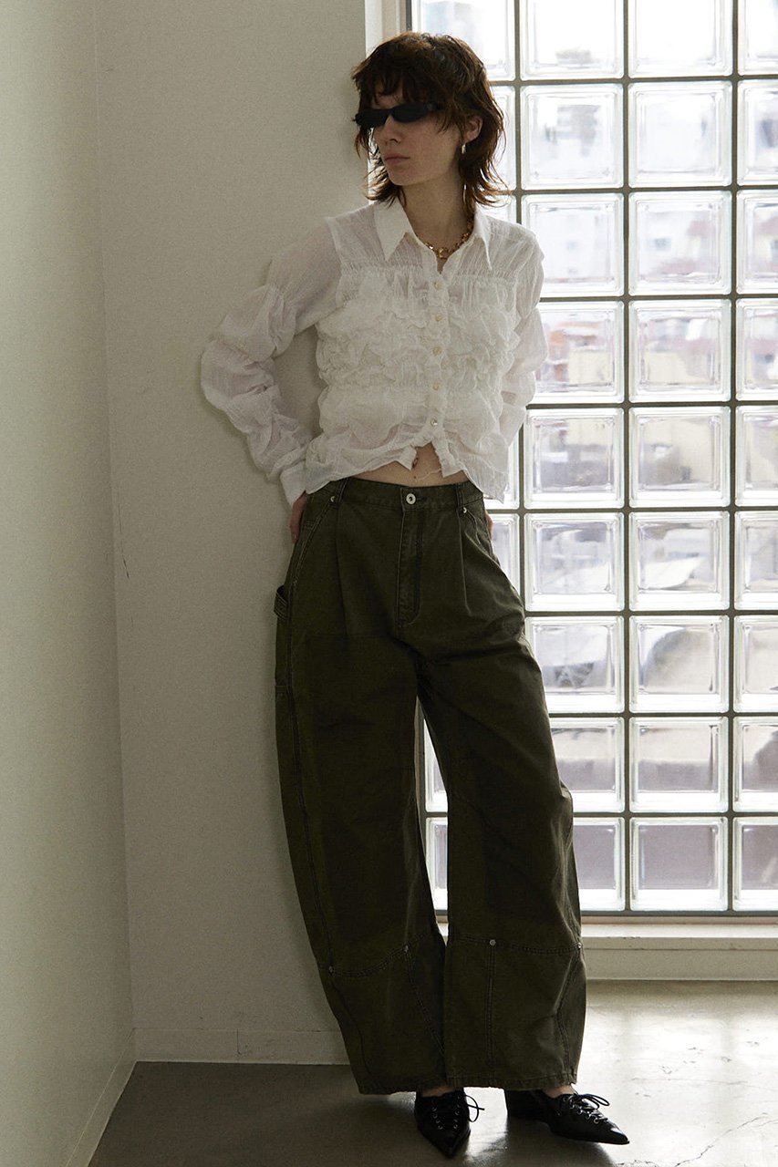 【メゾンスペシャル/MAISON SPECIAL】のShirring Bustier Shirt/シャーリングビスチェシャツ 人気、トレンドファッション・服の通販 founy(ファニー) 　ファッション　Fashion　レディースファッション　Fashion for Women　トップス・カットソー　Cut & Sew Tops　シャツ・ブラウス・オフィスカジュアル　Elegant Blouses & Button-Ups　ビスチェ　Bustiers & Corset Tops / Layered Bustier Style　春　Spring　カーゴパンツ　Cargo Pants, Utility Pants　ギャザー　Gathered, Ruffled　シャーリング　Shirring, Ruched　スリーブ　Sleeve, Long Sleeve / Short Sleeve　チェック　Check, Plaid, Tartan　トレンド　Trend, Trending Now　ロング　Long, Long-Length　おすすめ　Recommended / Our Picks　夏　Summer　other-8|ID: prp329100004290056 ipo3291000000032868187