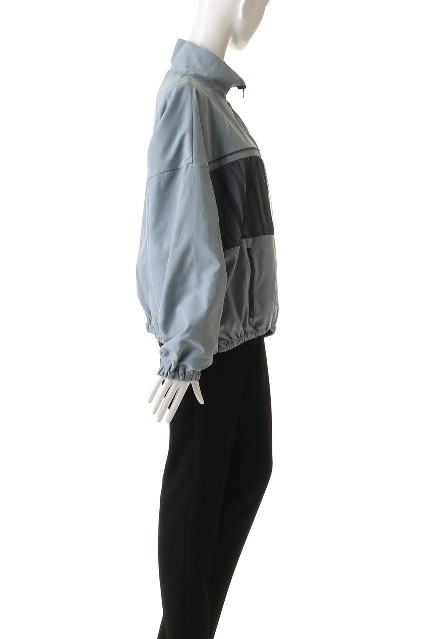 【メゾンスペシャル/MAISON SPECIAL】のReversible Tulle Docking Track Jacket/リバーシブルチュールドッキングトラックジャケット 人気、トレンドファッション・服の通販 founy(ファニー) 　ファッション　Fashion　レディースファッション　Fashion for Women　アウター　Coat / Outerwear Collection　レディースジャケット・軽アウター　Jackets　ジャケット　Jacket, Outerwear　チュール　Tulip, Tulip Motif　デニム　Denim, Jeans Material　トレンド　Trend, Trending Now　ドッキング　Docking, Mixed Material　ベロア　Velour, Soft Velvet　ワッシャー　Washer, Crinkled Finish　エレガント 上品　Elegant　other-3|ID: prp329100004290057 ipo3291000000034535724