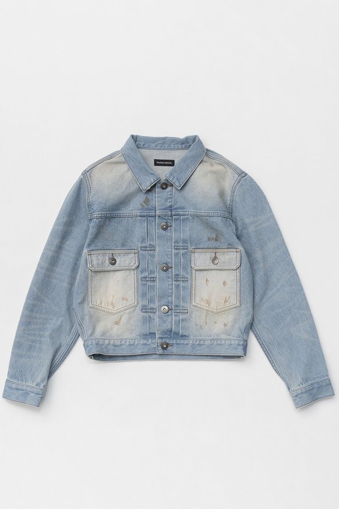 【メゾンスペシャル/MAISON SPECIAL】のMud Draw Ring Die Denim Jacket/マッドダイリングデニムジャケット インテリア・キッズ・メンズ・レディースファッション・服の通販 founy(ファニー) https://founy.com/ ファッション Fashion レディースファッション WOMEN アウター Coat Outerwear ジャケット Jackets デニムジャケット Denim Jackets インナー Inner ヴィンテージ Vintage 春 Spring シンプル Simple ジャケット Jacket スタイリッシュ Stylish セットアップ Set Up デニム Denim フィット Fit フロント Front ポケット Pocket ロング Long 冬 Winter A/W・秋冬 Aw・Autumn/Winter・Fw・Fall-Winter S/S・春夏 Ss・Spring/Summer 夏 Summer 2025年 2025 |ID: prp329100004290058 ipo3291000000029770737