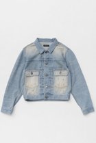 【メゾンスペシャル/MAISON SPECIAL】のMud Draw Ring Die Denim Jacket/マッドダイリングデニムジャケット BLU(ブルー)|ID: prp329100004290058 ipo3291000000029770738