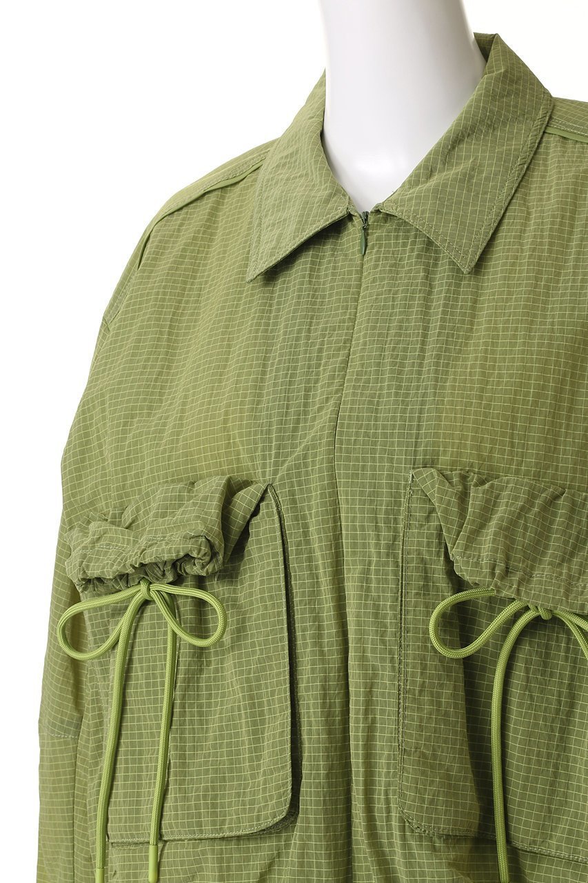 【メゾンスペシャル/MAISON SPECIAL】のRipstop Blouson/リップストップブルゾン 人気、トレンドファッション・服の通販 founy(ファニー) 　ファッション　Fashion　レディースファッション　Fashion for Women　アウター　Coat / Outerwear Collection　レディースジャケット・軽アウター　Jackets　ブルゾンジャケット・スポーティアウター　Blouson Jackets　春　Spring　軽量　Lightweight, Ultra Light　ショート　Short, Short Length　シンプル　Simple, Minimal　ジャケット　Jacket, Outerwear　デニム　Denim, Jeans Material　ドローストリング　Drawstring, Pull Cord　フロント　Front, Front Design　ブルゾン　Blouson, Bomber Jacket　ポケット　Pocket, Pocket Detail　リップ　Lip, Lip Motif　other-5|ID: prp329100004290059 ipo3291000000032935228