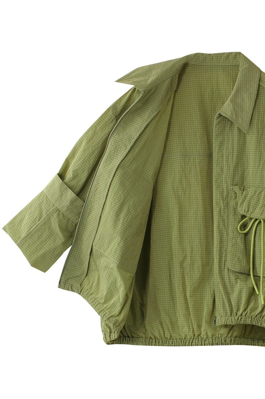 【メゾンスペシャル/MAISON SPECIAL】のRipstop Blouson/リップストップブルゾン 人気、トレンドファッション・服の通販 founy(ファニー) 　ファッション　Fashion　レディースファッション　Fashion for Women　アウター　Coat / Outerwear Collection　レディースジャケット・軽アウター　Jackets　ブルゾンジャケット・スポーティアウター　Blouson Jackets　春　Spring　軽量　Lightweight, Ultra Light　ショート　Short, Short Length　シンプル　Simple, Minimal　ジャケット　Jacket, Outerwear　デニム　Denim, Jeans Material　ドローストリング　Drawstring, Pull Cord　フロント　Front, Front Design　ブルゾン　Blouson, Bomber Jacket　ポケット　Pocket, Pocket Detail　リップ　Lip, Lip Motif　other-6|ID: prp329100004290059 ipo3291000000032935239