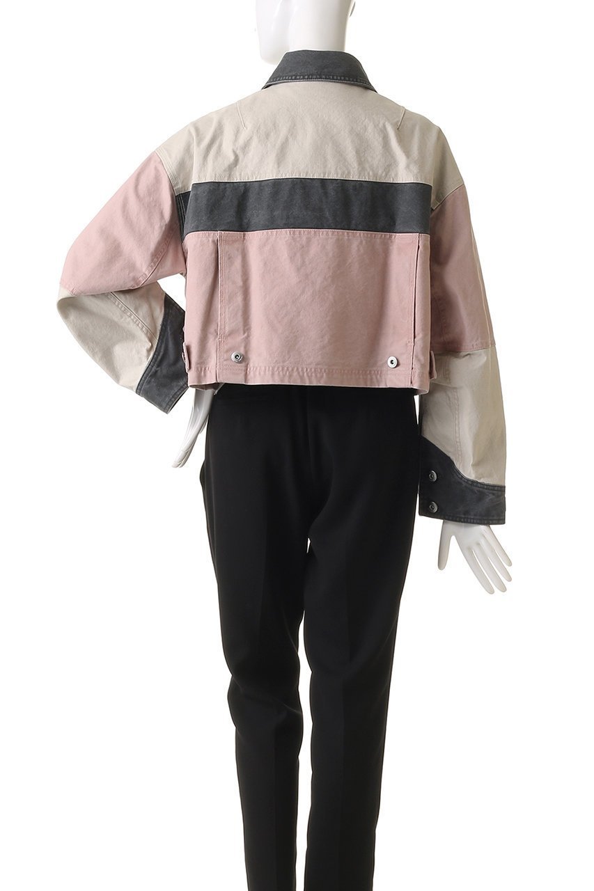 【メゾンスペシャル/MAISON SPECIAL】のAging Processing Color Block Oxford Jacket/エイジングカラーブロックオックスジャケット 人気、トレンドファッション・服の通販 founy(ファニー) 　ファッション　Fashion　レディースファッション　Fashion for Women　アウター　Coat / Outerwear Collection　レディースジャケット・軽アウター　Jackets　ヴィンテージ　Vintage Style　シンプル　Simple, Minimal　ジャケット　Jacket, Outerwear　トリプル　Triple, Three Layers　ブロック　Block, Solid Block Pattern　プリーツ　Pleats, Pleated　ワーク　Workwear, Utility Style　おすすめ　Recommended / Our Picks　other-4|ID: prp329100004290061 ipo3291000000035637379