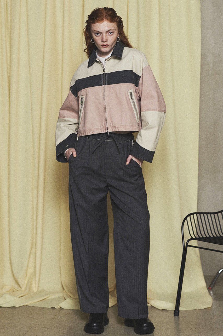 【メゾンスペシャル/MAISON SPECIAL】のAging Processing Color Block Oxford Jacket/エイジングカラーブロックオックスジャケット 人気、トレンドファッション・服の通販 founy(ファニー) 　ファッション　Fashion　レディースファッション　Fashion for Women　アウター　Coat / Outerwear Collection　レディースジャケット・軽アウター　Jackets　ヴィンテージ　Vintage Style　シンプル　Simple, Minimal　ジャケット　Jacket, Outerwear　トリプル　Triple, Three Layers　ブロック　Block, Solid Block Pattern　プリーツ　Pleats, Pleated　ワーク　Workwear, Utility Style　おすすめ　Recommended / Our Picks　other-8|ID: prp329100004290061 ipo3291000000035637384