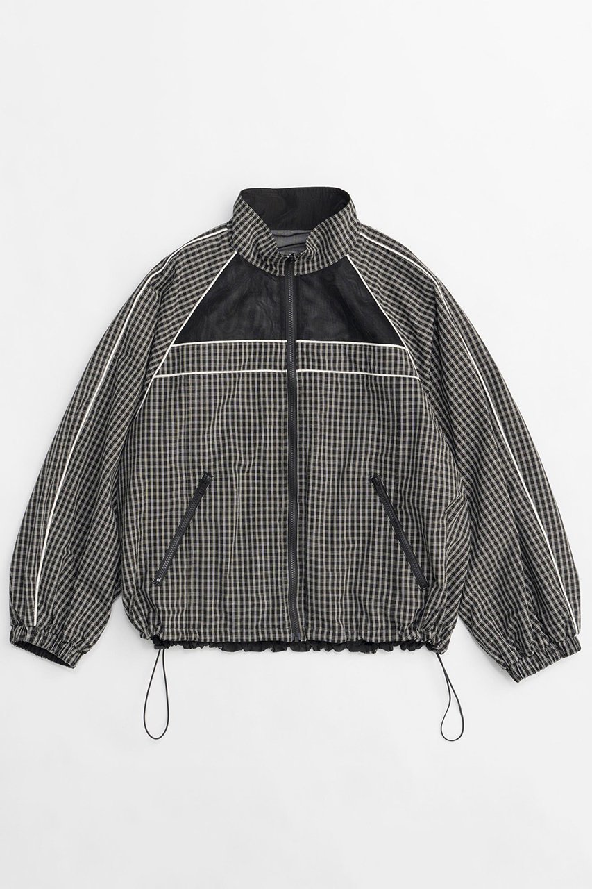 【メゾンスペシャル/MAISON SPECIAL】のReversible Plaid Pattern Blouson/リバーシブルチェックブルゾン インテリア・キッズ・メンズ・レディースファッション・服の通販 founy(ファニー) 　ファッション　Fashion　レディースファッション　WOMEN　アウター　Coat Outerwear　ジャケット　Jackets　ブルゾン　Blouson/Jackets　春　Spring　ジップ　Zip　ジャケット　Jacket　スポーティ　Sporty　タフタ　Taffeta　チェック　Check　トレンド　Trend　ブルゾン　Blouson　羽織　Haori　メッシュ　Mesh　無地　Plain Color　ヨーク　Yoke　リバーシブル　Reversible　ワンポイント　One Point　A/W・秋冬　Aw・Autumn/Winter・Fw・Fall-Winter　S/S・春夏　Ss・Spring/Summer　夏　Summer　2025年　2025　BLK(ブラック)|ID: prp329100004290062 ipo3291000000029770753