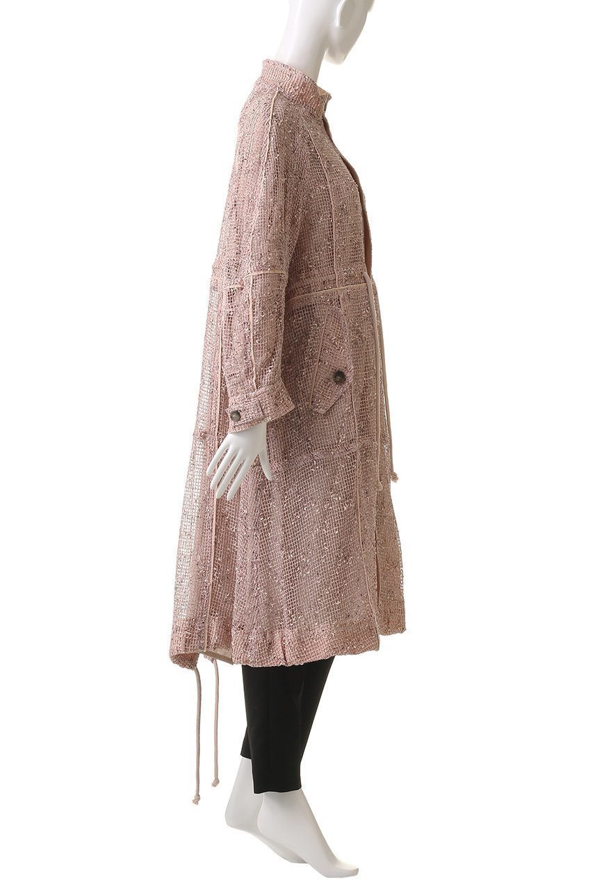 【メゾンスペシャル/MAISON SPECIAL】のMesh Long Length Mods Coat/メッシュロングモッズコート 人気、トレンドファッション・服の通販 founy(ファニー) 　ファッション　Fashion　レディースファッション　Fashion for Women　アウター　Coat / Outerwear Collection　コート・ロングコート・ピーコート　Long Coats, Peacoats & More　モッズコート・ミリタリー風アウター　Mods & Field Coats　インナー　Innerwear　シンプル　Simple, Minimal　スピンドル　Spindle, Drawcord　ネップ　Nepp, Slub Yarn　バランス　Balance, Style Balance　メッシュ　Mesh, Net Fabric　モッズコート　Mods Coat, Military Parka　ロング　Long, Long-Length　人気　Popular, Best Seller　春　Spring　other-3|ID: prp329100004290063 ipo3291000000035064392