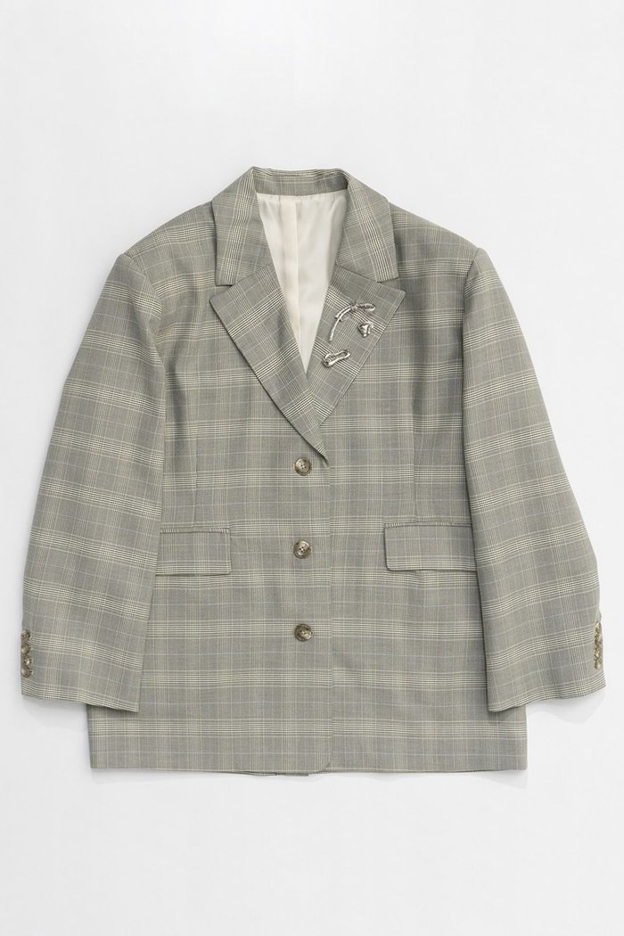 【メゾンスペシャル/MAISON SPECIAL】のBrooch Jacket/ブローチジャケット インテリア・キッズ・メンズ・レディースファッション・服の通販 founy(ファニー) https://founy.com/ ファッション Fashion レディースファッション Fashion for Women アウター Coat / Outerwear Collection レディースジャケット・軽アウター Jackets おすすめ Recommended / Our Picks ジャケット Jacket, Outerwear ティアードスカート Tiered Skirt, Flounced Skirt ブローチ Brooch, Pin Brooch レース Lace, Lace Fabric エレガント 上品 Elegant 春 Spring |ID: prp329100004290064 ipo3291000000032914880