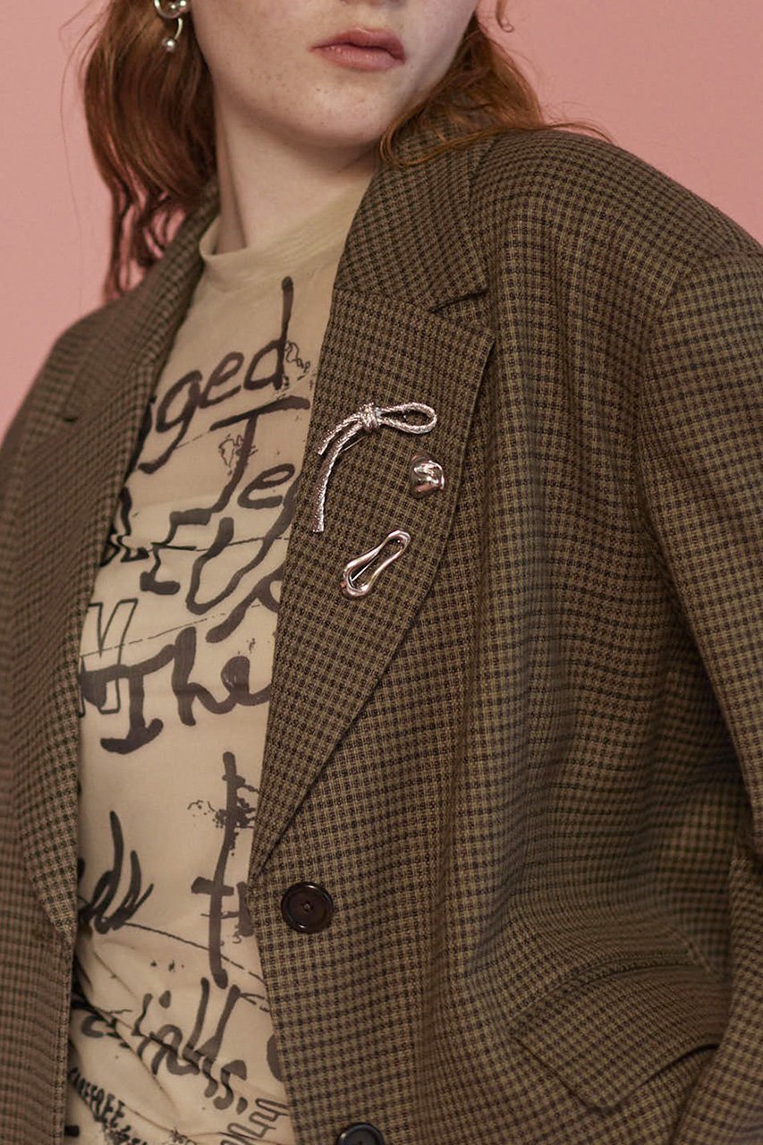【メゾンスペシャル/MAISON SPECIAL】のBrooch Jacket/ブローチジャケット 人気、トレンドファッション・服の通販 founy(ファニー) 　ファッション　Fashion　レディースファッション　Fashion for Women　アウター　Coat / Outerwear Collection　レディースジャケット・軽アウター　Jackets　おすすめ　Recommended / Our Picks　ジャケット　Jacket, Outerwear　ティアードスカート　Tiered Skirt, Flounced Skirt　ブローチ　Brooch, Pin Brooch　レース　Lace, Lace Fabric　エレガント 上品　Elegant　春　Spring　other-6|ID: prp329100004290064 ipo3291000000032914947
