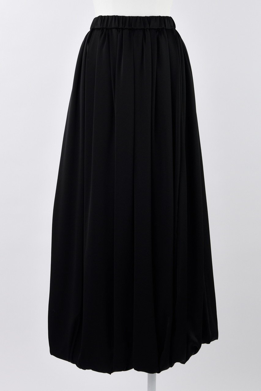 【エンフォルド/ENFOLD】のドレープサテン バルーンSK/スカート インテリア・キッズ・メンズ・レディースファッション・服の通販 founy(ファニー) 　ファッション　Fashion　レディースファッション　Fashion for Women　スカート　Skirts　ロングスカート　Long Skirts / Maxi & Midi Skirts　おすすめ　Recommended / Our Picks　エレガント 上品　Elegant　サテン　Satin, Glossy Fabric　ドレープ　Drape, Draping Fabric　バルーン　Balloon, Balloon Silhouette　ロング　Long, Long-Length　ブラック|ID: prp329100004290070 ipo3291000000035693926