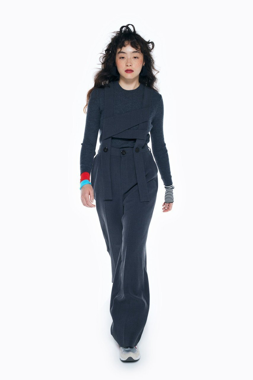 【エンフォルド/ENFOLD】のダブルクロス ワイドサロペット 人気、トレンドファッション・服の通販 founy(ファニー) 　ファッション　Fashion　レディースファッション　Fashion for Women　パンツ　Pants & Trousers　サロペット　Overalls, Salopette　センター　Center, Center Line　ダブル　Double, Double-Breasted　リラックス　Relax, Relaxed Fit　ルーズ　Loose, Oversized　other-5|ID: prp329100004290071 ipo3291000000032915849