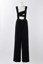 【エンフォルド/ENFOLD】のダブルクロス ワイドサロペット ブラック|ID: prp329100004290071 ipo3291000000035675866