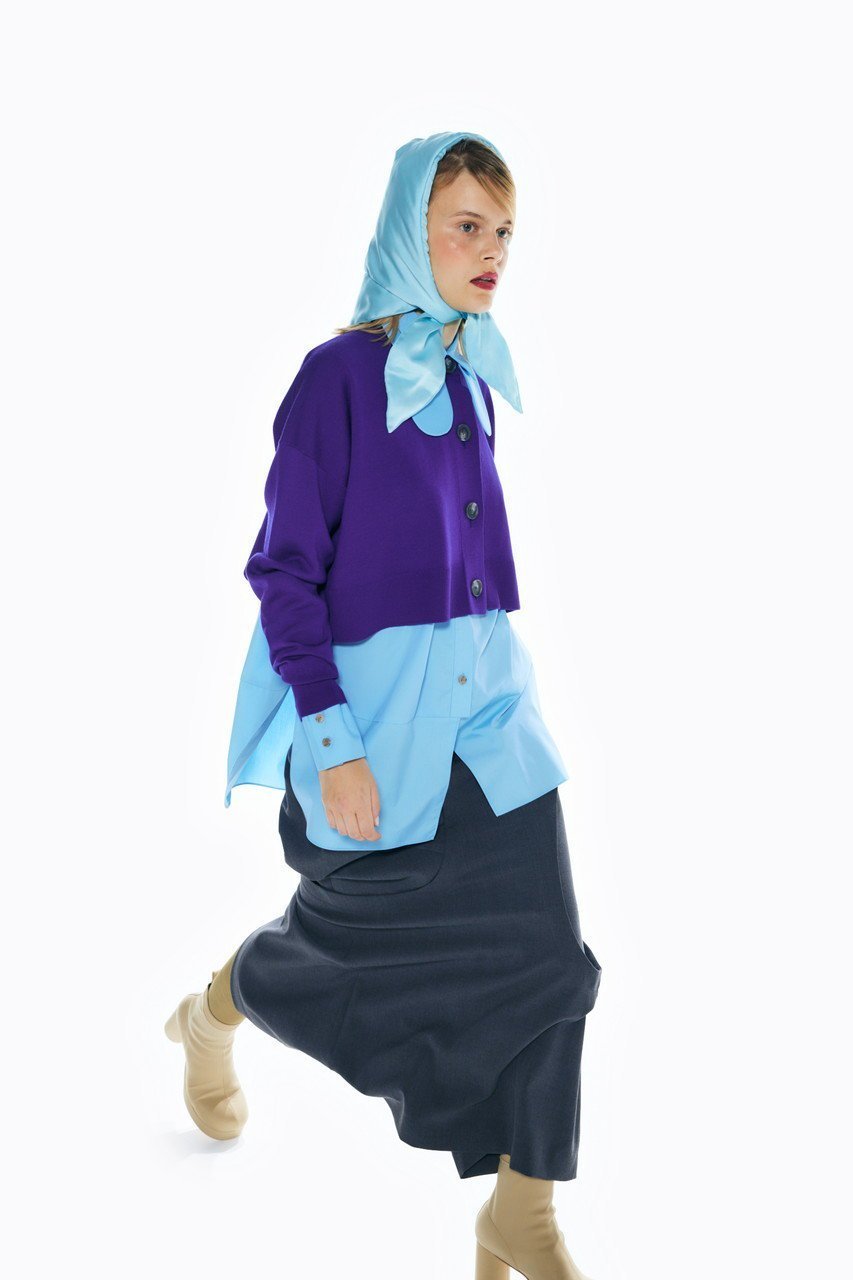 【エンフォルド/ENFOLD】のダブルクロス サークルSK/スカート 人気、トレンドファッション・服の通販 founy(ファニー) 　ファッション　Fashion　レディースファッション　Fashion for Women　スカート　Skirts　ロングスカート　Long Skirts / Maxi & Midi Skirts　おすすめ　Recommended / Our Picks　サークル　Circle, Round Design　シンプル　Simple, Minimal　セットアップ　Set-Up, Coordinated Outfit　ダブル　Double, Double-Breasted　モチーフ　Motif, Design Theme　ロング　Long, Long-Length　other-5|ID: prp329100004290073 ipo3291000000032822766