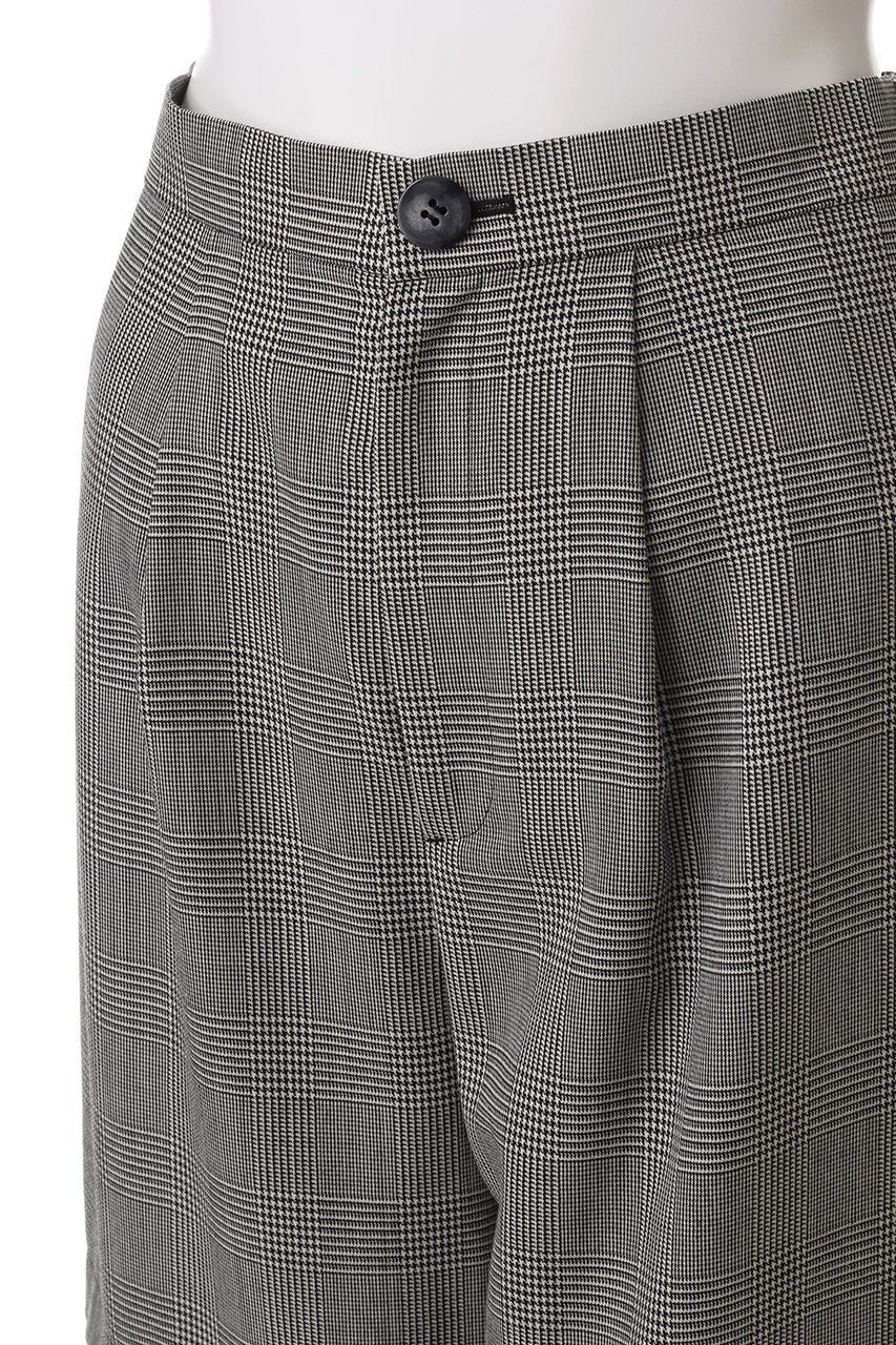 【エンフォルド/ENFOLD】のモノトーンチェック Mix ワイド PT/パンツ 人気、トレンドファッション・服の通販 founy(ファニー) 　ファッション　Fashion　レディースファッション　Fashion for Women　パンツ　Pants & Trousers　シンプル　Simple, Minimal　ストレート　Straight, Straight Cut　チェック　Check, Plaid, Tartan　ミックス　Mix, Mixed Style　モノトーン　Monotone, Black and White　ワイド　Wide, Wide Fit　other-5|ID: prp329100004290076 ipo3291000000035419503