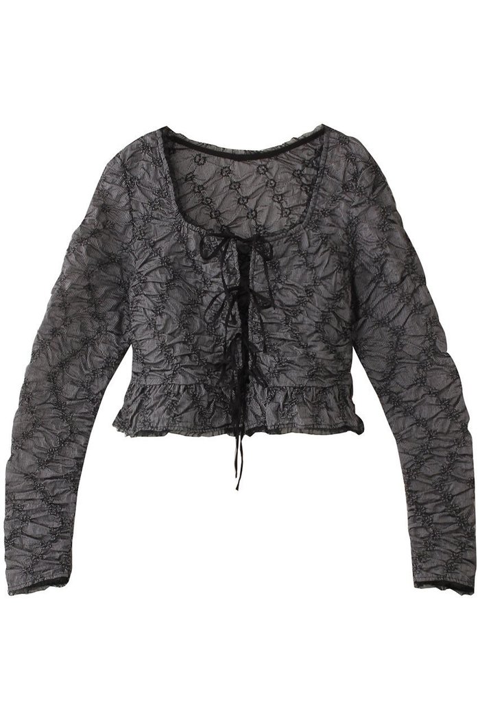 【メゾンスペシャル/MAISON SPECIAL】のFlower Shirring Tops/フラワーシャーリングトップス インテリア・キッズ・メンズ・レディースファッション・服の通販 founy(ファニー) https://founy.com/ ファッション Fashion レディースファッション Fashion for Women トップス・カットソー Cut & Sew Tops シャツ・ブラウス・オフィスカジュアル Elegant Blouses & Button-Ups シアー Sheer, See-Through シャーリング Shirring, Ruched ショート Short, Short Length スクエア Square, Square Shape スリム Slim, Slim Fit スリーブ Sleeve, Long Sleeve / Short Sleeve バランス Balance, Style Balance ミリタリー Military, Army Style ロング Long, Long-Length ワイド Wide, Wide Fit おすすめ Recommended / Our Picks |ID: prp329100004290078 ipo3291000000035063614