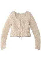 【メゾンスペシャル/MAISON SPECIAL】のFlower Shirring Tops/フラワーシャーリングトップス O.WHT(オフホワイト)|ID: prp329100004290078 ipo3291000000035063621