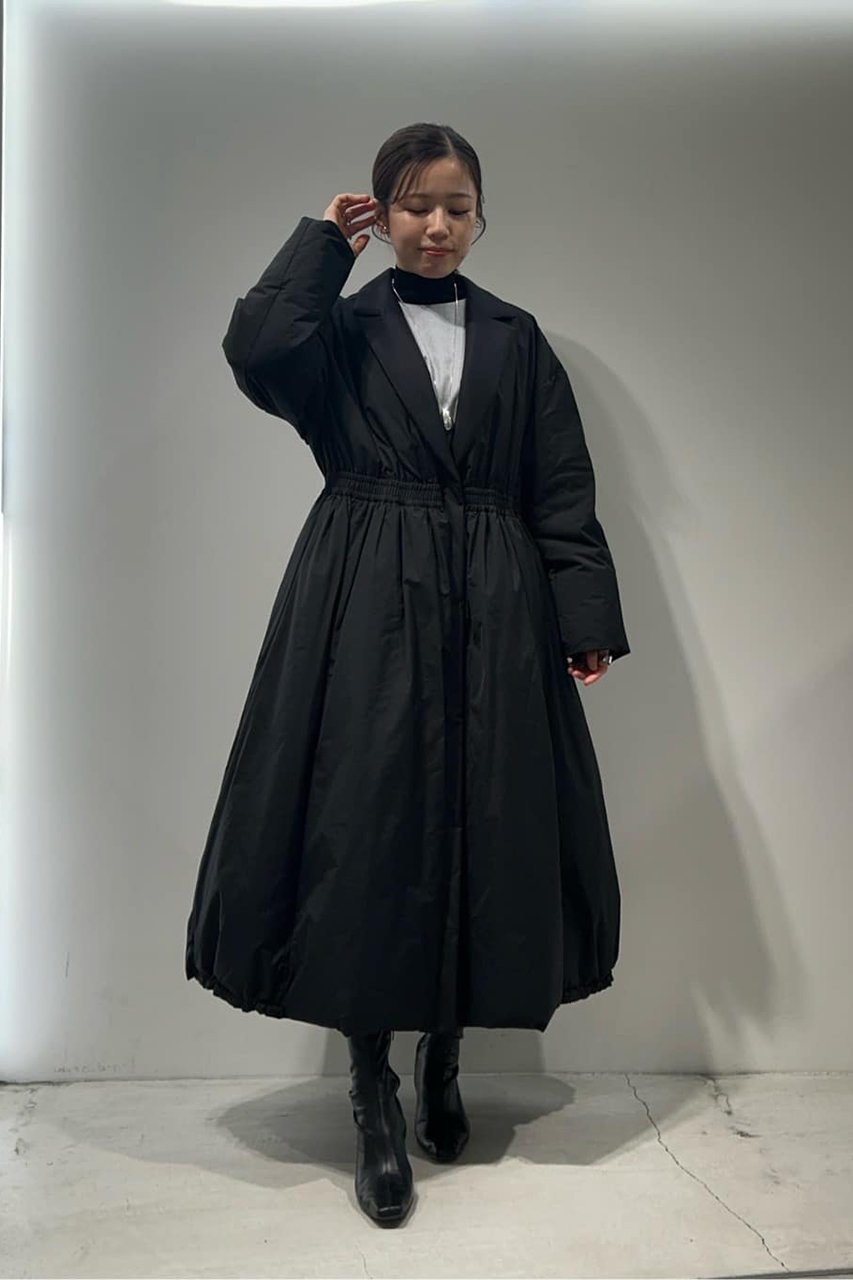 【アドーア/ADORE】のパディッドダウンコート 人気、トレンドファッション・服の通販 founy(ファニー) 　ファッション　Fashion　レディースファッション　Fashion for Women　アウター　Coat / Outerwear Collection　コート・ロングコート・ピーコート　Long Coats, Peacoats & More　ダウンジャケット・軽量ダウン　Warm & Lightweight Down Jackets　シルク　Silk, 100% Silk　ストリング　String, Drawstring　ダウン　Down, Puffer　other-7|ID: prp329100004290081 ipo3291000000035824745