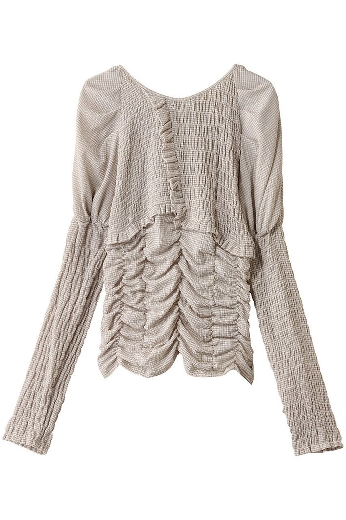 【メゾンスペシャル/MAISON SPECIAL】の2way Puff Sleeves Gathered Blouse/2WAYパフスリーブギャザーブラウス インテリア・キッズ・メンズ・レディースファッション・服の通販 founy(ファニー) https://founy.com/ ファッション Fashion レディースファッション Fashion for Women トップス・カットソー Cut & Sew Tops シャツ・ブラウス・オフィスカジュアル Elegant Blouses & Button-Ups ギャザー Gathered, Ruffled ストレッチ Stretch, Stretchy Fabric スリーブ Sleeve, Long Sleeve / Short Sleeve ダウン Down, Puffer デニム Denim, Jeans Material ロング Long, Long-Length ワイド Wide, Wide Fit |ID: prp329100004290084 ipo3291000000035063407