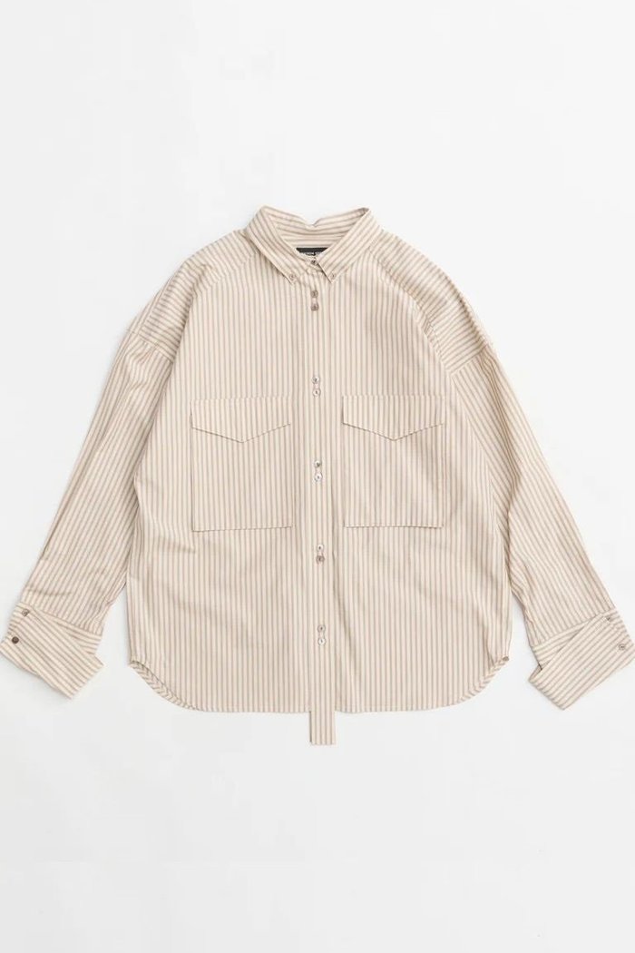 【メゾンスペシャル/MAISON SPECIAL】のButton Down Shirt/ボタンダウンシャツ インテリア・キッズ・メンズ・レディースファッション・服の通販 founy(ファニー) https://founy.com/ ファッション Fashion レディースファッション WOMEN トップス・カットソー Tops/Tshirt シャツ/ブラウス Shirts/Blouses 春 Spring シンプル Simple スラックス Slacks スリーブ Sleeve セットアップ Set Up デニム Denim ポケット Pocket ロング Long A/W・秋冬 Aw・Autumn/Winter・Fw・Fall-Winter S/S・春夏 Ss・Spring/Summer 夏 Summer 2025年 2025 |ID: prp329100004290086 ipo3291000000029770922