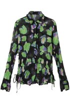 【メゾンスペシャル/MAISON SPECIAL】のFloral Pattern Pleated Shirt/フラワープリーツシャツ BLK(ブラック)|ID: prp329100004290087 ipo3291000000035062912