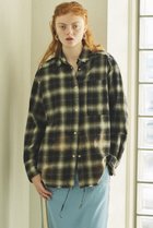 【メゾンスペシャル/MAISON SPECIAL】のBleach Processing Plaid Pattern Shirt/ブリーチチェックシャツ BLK(ブラック)|ID: prp329100004290089 ipo3291000000029770933