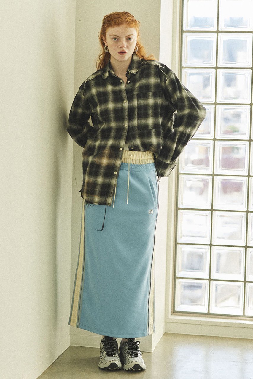 【メゾンスペシャル/MAISON SPECIAL】のBleach Processing Plaid Pattern Shirt/ブリーチチェックシャツ 人気、トレンドファッション・服の通販 founy(ファニー) 　ファッション　Fashion　レディースファッション　Fashion for Women　トップス・カットソー　Cut & Sew Tops　シャツ・ブラウス・オフィスカジュアル　Elegant Blouses & Button-Ups　ヴィンテージ　Vintage Style　シンプル　Simple, Minimal　ストーン　Stone, Gem-Like　スリーブ　Sleeve, Long Sleeve / Short Sleeve　セットアップ　Set-Up, Coordinated Outfit　チェック　Check, Plaid, Tartan　ドット　Polka Dot, Dot Pattern　ブリーチ　Bleach, Washed Finish　ルーズ　Loose, Oversized　ロング　Long, Long-Length　other-6|ID: prp329100004290089 ipo3291000000035822935