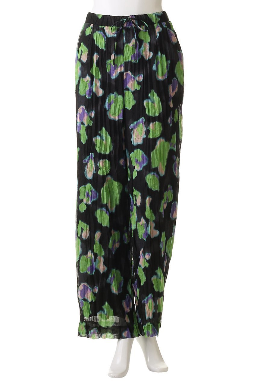 【メゾンスペシャル/MAISON SPECIAL】のFloral Pattern Pleated Easy Pants/フラワープリーツイージーパンツ 人気、トレンドファッション・服の通販 founy(ファニー) 　ファッション　Fashion　レディースファッション　Fashion for Women　パンツ　Pants & Trousers　インナー　Innerwear　春　Spring　シアー　Sheer, See-Through　セットアップ　Set-Up, Coordinated Outfit　プリント　Print, Printed Pattern　プリーツ　Pleats, Pleated　モチーフ　Motif, Design Theme　ワイド　Wide, Wide Fit　夏　Summer　other-2|ID: prp329100004290093 ipo3291000000032933359