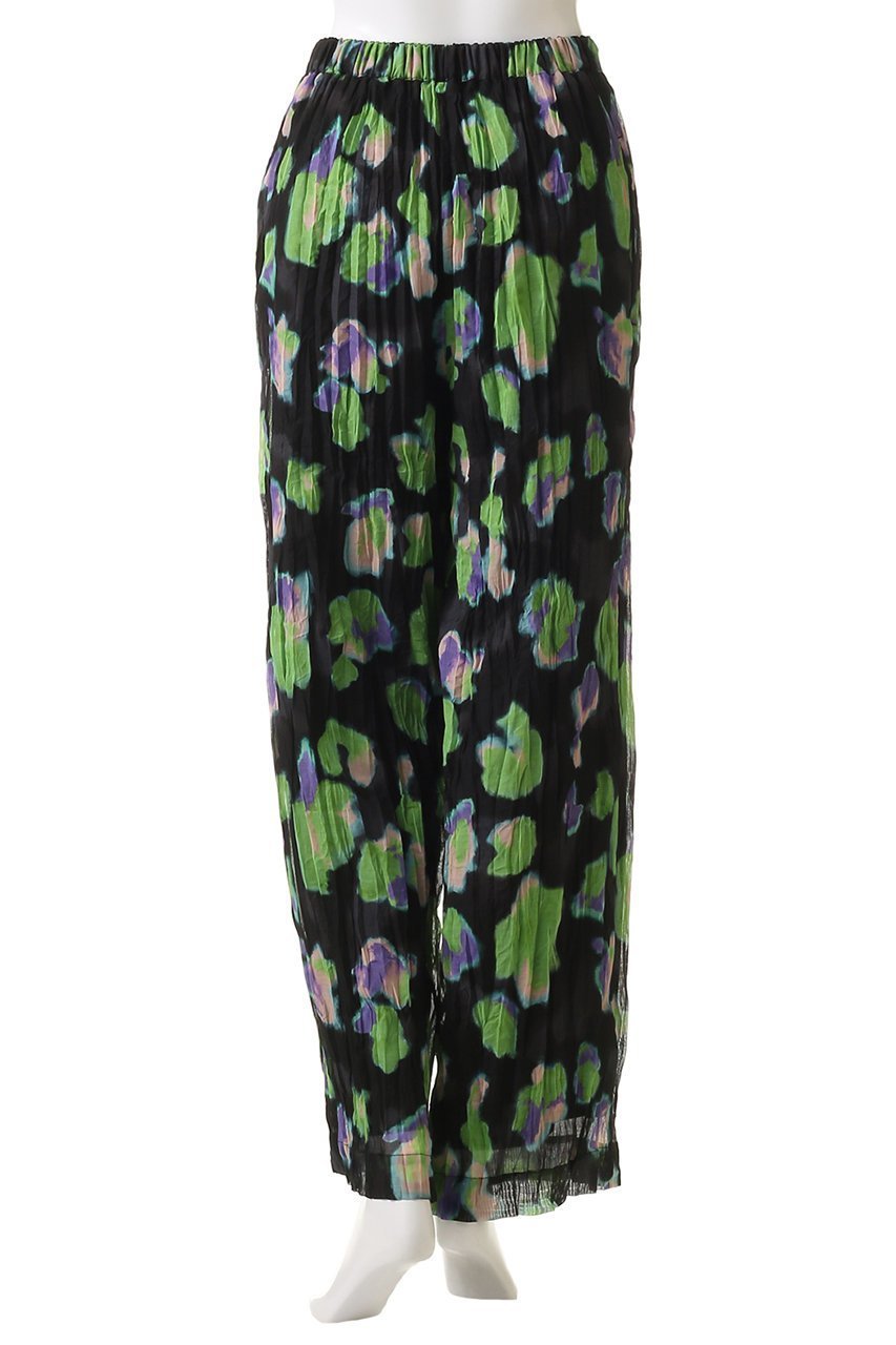 【メゾンスペシャル/MAISON SPECIAL】のFloral Pattern Pleated Easy Pants/フラワープリーツイージーパンツ 人気、トレンドファッション・服の通販 founy(ファニー) 　ファッション　Fashion　レディースファッション　Fashion for Women　パンツ　Pants & Trousers　インナー　Innerwear　春　Spring　シアー　Sheer, See-Through　セットアップ　Set-Up, Coordinated Outfit　プリント　Print, Printed Pattern　プリーツ　Pleats, Pleated　モチーフ　Motif, Design Theme　ワイド　Wide, Wide Fit　夏　Summer　other-4|ID: prp329100004290093 ipo3291000000032933376