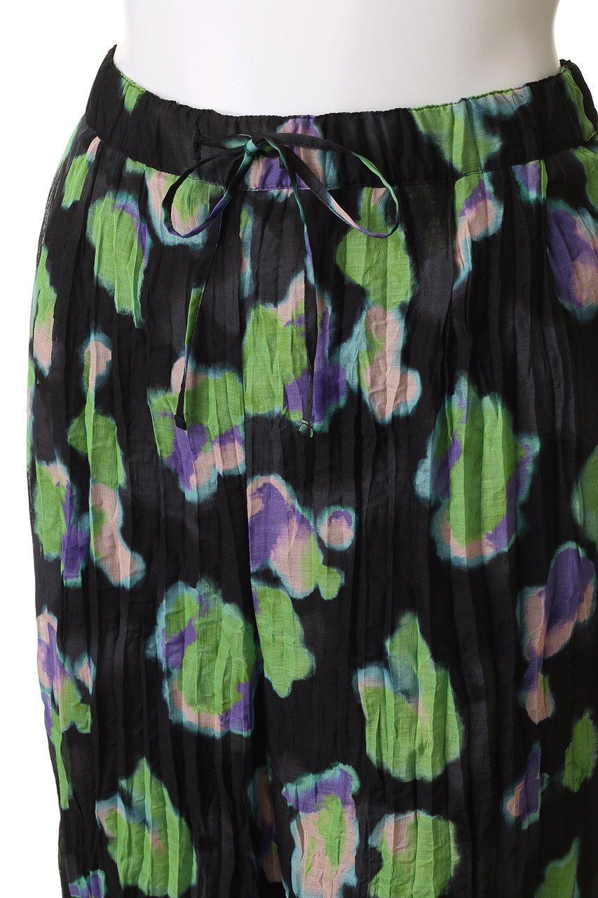 【メゾンスペシャル/MAISON SPECIAL】のFloral Pattern Pleated Easy Pants/フラワープリーツイージーパンツ 人気、トレンドファッション・服の通販 founy(ファニー) 　ファッション　Fashion　レディースファッション　Fashion for Women　パンツ　Pants & Trousers　インナー　Innerwear　春　Spring　シアー　Sheer, See-Through　セットアップ　Set-Up, Coordinated Outfit　プリント　Print, Printed Pattern　プリーツ　Pleats, Pleated　モチーフ　Motif, Design Theme　ワイド　Wide, Wide Fit　夏　Summer　other-5|ID: prp329100004290093 ipo3291000000032933382