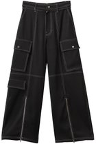 【メゾンスペシャル/MAISON SPECIAL】のZip Design Satin Cargo Pants/ジップサテンカーゴパンツ BLK(ブラック)|ID: prp329100004290094 ipo3291000000035068690