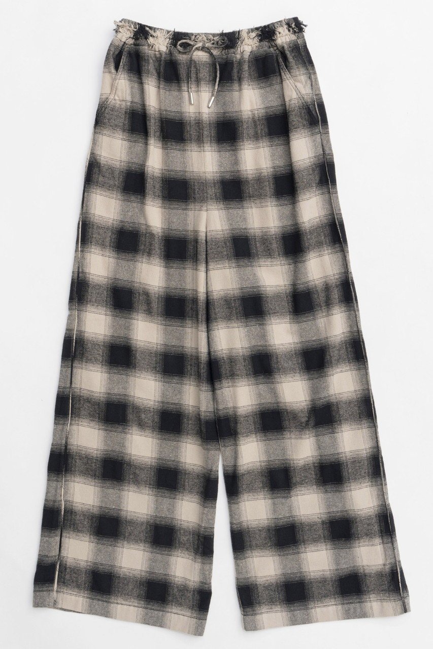 【メゾンスペシャル/MAISON SPECIAL】のPlaid Pattern Easy Pants/チェックイージーパンツ 人気、トレンドファッション・服の通販 founy(ファニー) 　ファッション　Fashion　レディースファッション　WOMEN　パンツ　Pants　春　Spring　シンプル　Simple　セットアップ　Set Up　チェック　Check　パイピング　Piping　フリンジ　Fringe　ブリーチ　Bleach　ルーズ　Loose　A/W・秋冬　Aw・Autumn/Winter・Fw・Fall-Winter　S/S・春夏　Ss・Spring/Summer　夏　Summer　2025年　2025　 other-1|ID: prp329100004290095 ipo3291000000029770953