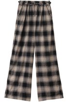 【メゾンスペシャル/MAISON SPECIAL】のPlaid Pattern Easy Pants/チェックイージーパンツ BLK(ブラック)|ID: prp329100004290095 ipo3291000000035419290