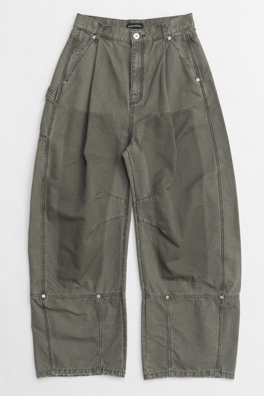 【メゾンスペシャル/MAISON SPECIAL】のPainter Military Curve Pants/ペインターミリタリーカーブパンツ インテリア・キッズ・メンズ・レディースファッション・服の通販 founy(ファニー) 　ファッション　Fashion　レディースファッション　WOMEN　パンツ　Pants　春　Spring　カモフラージュ　Camouflage　ガーリー　Girly　フラワー　Flower　ループ　Loop　レース　Race　A/W・秋冬　Aw・Autumn/Winter・Fw・Fall-Winter　S/S・春夏　Ss・Spring/Summer　おすすめ　Recommend　夏　Summer　2025年　2025　KHK(カーキ)|ID: prp329100004290098 ipo3291000000029770965