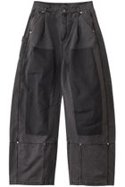 【メゾンスペシャル/MAISON SPECIAL】のPainter Military Curve Pants/ペインターミリタリーカーブパンツ BLK(ブラック)|ID: prp329100004290098 ipo3291000000032909982