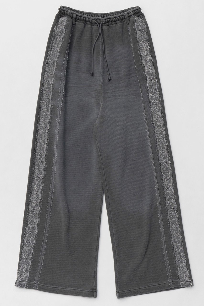 【メゾンスペシャル/MAISON SPECIAL】のLace Material Line Sweatpants/レースラインスウェットパンツ インテリア・キッズ・メンズ・レディースファッション・服の通販 founy(ファニー) 　ファッション　Fashion　レディースファッション　WOMEN　パンツ　Pants　ヴィンテージ　Vintage　春　Spring　スウェット　Sweat　ルーズ　Loose　ループ　Loop　レース　Race　A/W・秋冬　Aw・Autumn/Winter・Fw・Fall-Winter　S/S・春夏　Ss・Spring/Summer　夏　Summer　2025年　2025　GRY(グレー)|ID: prp329100004290099 ipo3291000000029770968