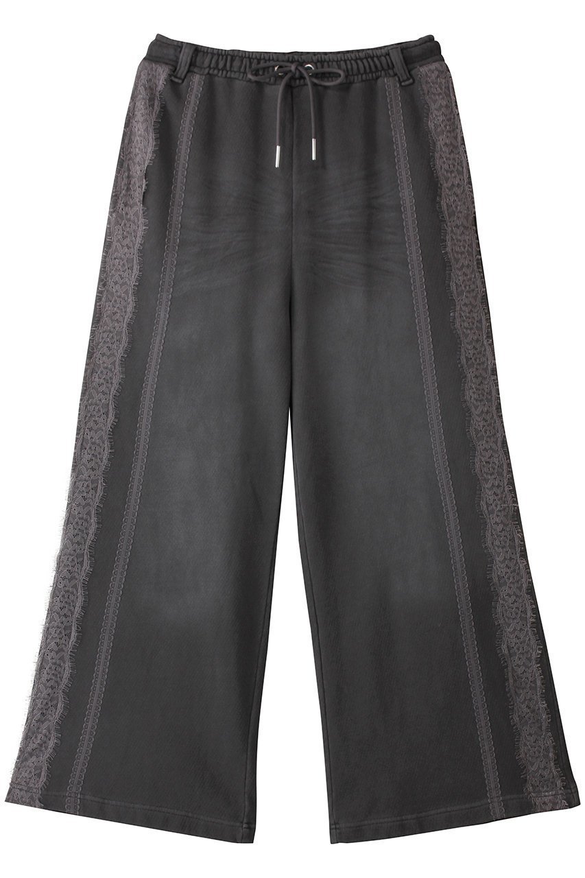 【メゾンスペシャル/MAISON SPECIAL】のLace Material Line Sweatpants/レースラインスウェットパンツ インテリア・キッズ・メンズ・レディースファッション・服の通販 founy(ファニー) ファッション Fashion レディースファッション Fashion for Women パンツ Pants & Trousers ヴィンテージ Vintage Style スウェット / スエット Sweatshirt, Sweatwear ルーズ Loose, Oversized ループ Loop, Loop Knit レース Lace, Lace Fabric GRY(グレー)|ID: prp329100004290099 ipo3291000000035872441