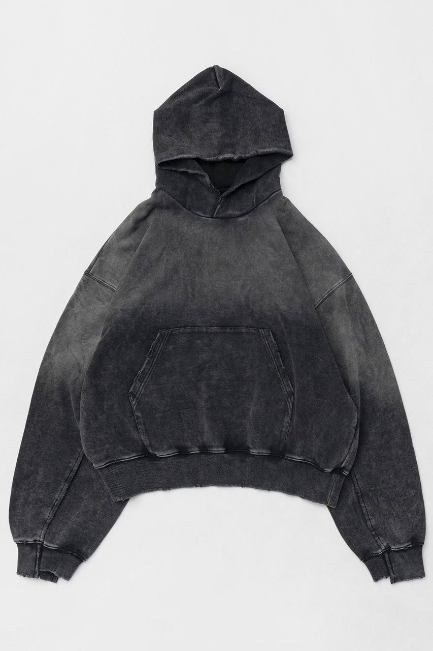 【メゾンスペシャル/MAISON SPECIAL】のSpray Processing Oversized Hoodie/スプレーオーバーフーディー インテリア・キッズ・メンズ・レディースファッション・服の通販 founy(ファニー) ファッション Fashion レディースファッション Fashion for Women トップス・カットソー Cut & Sew Tops シャツ・ブラウス・オフィスカジュアル Elegant Blouses & Button-Ups レディースパーカー・カジュアルフーディー Casual Hoodies & Sweatshirts ロングTシャツ・Tシャツ Longline T-Shirts & Tees スウェット・クルーネックトップス Sweatshirts & Crewnecks / Relaxed Fit Sweat Tops カットソー・ベーシックTシャツ Cut-and-Sewn Tops / Stretch Tees & Basics クラッシュ Distressed, Crashed Style スウェット / スエット Sweatshirt, Sweatwear ストレッチ Stretch, Stretchy Fabric ヴィンテージ Vintage Style BLK(ブラック)|ID: prp329100004290102 ipo3291000000035061183