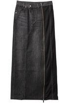 【メゾンスペシャル/MAISON SPECIAL】のZip Design Denim Combination Skirt/ジップデニムコンビスカート 人気、トレンドファッション・服の通販 founy(ファニー) ファッション Fashion レディースファッション Fashion for Women スカート Skirts ロングスカート Long Skirts / Maxi & Midi Skirts カットソー Cut and Sewn Top コンビ Combo, Combination Style ジップ Zip, Zipper スポーティ Sporty, Casual Athletic スリット Slit, Slit Detail デニム Denim, Jeans Material フロント Front, Front Design マキシ Maxi, Full Length リメイク Remake, Reconstructed ロング Long, Long-Length thumbnail BLK(ブラック)|ID: prp329100004290106 ipo3291000000035056631