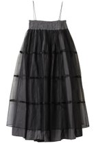 【メゾンスペシャル/MAISON SPECIAL】の2way Tulle Layered Plaid Pattern Volume Silhouette Skirt/2WAYチュールレイヤードチェックボリュームスカート GRY(グレー)|ID: prp329100004290107 ipo3291000000032825912