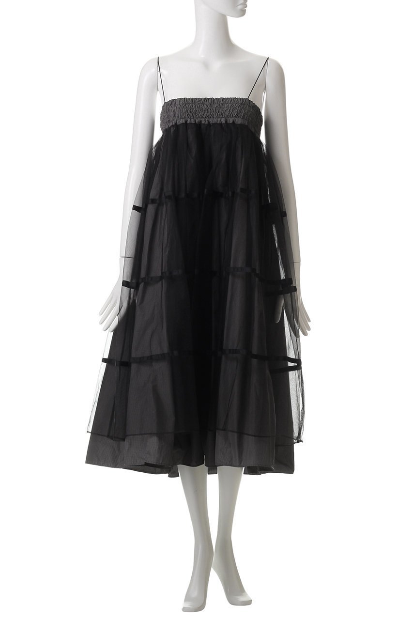 【メゾンスペシャル/MAISON SPECIAL】の2way Tulle Layered Plaid Pattern Volume Silhouette Skirt/2WAYチュールレイヤードチェックボリュームスカート 人気、トレンドファッション・服の通販 founy(ファニー) 　ファッション　Fashion　レディースファッション　Fashion for Women　スカート　Skirts　ロングスカート　Long Skirts / Maxi & Midi Skirts　タフタ　Taffeta, Structured Fabric　チェック　Check, Plaid, Tartan　チュール　Tulip, Tulip Motif　ロング　Long, Long-Length　other-2|ID: prp329100004290107 ipo3291000000035880139