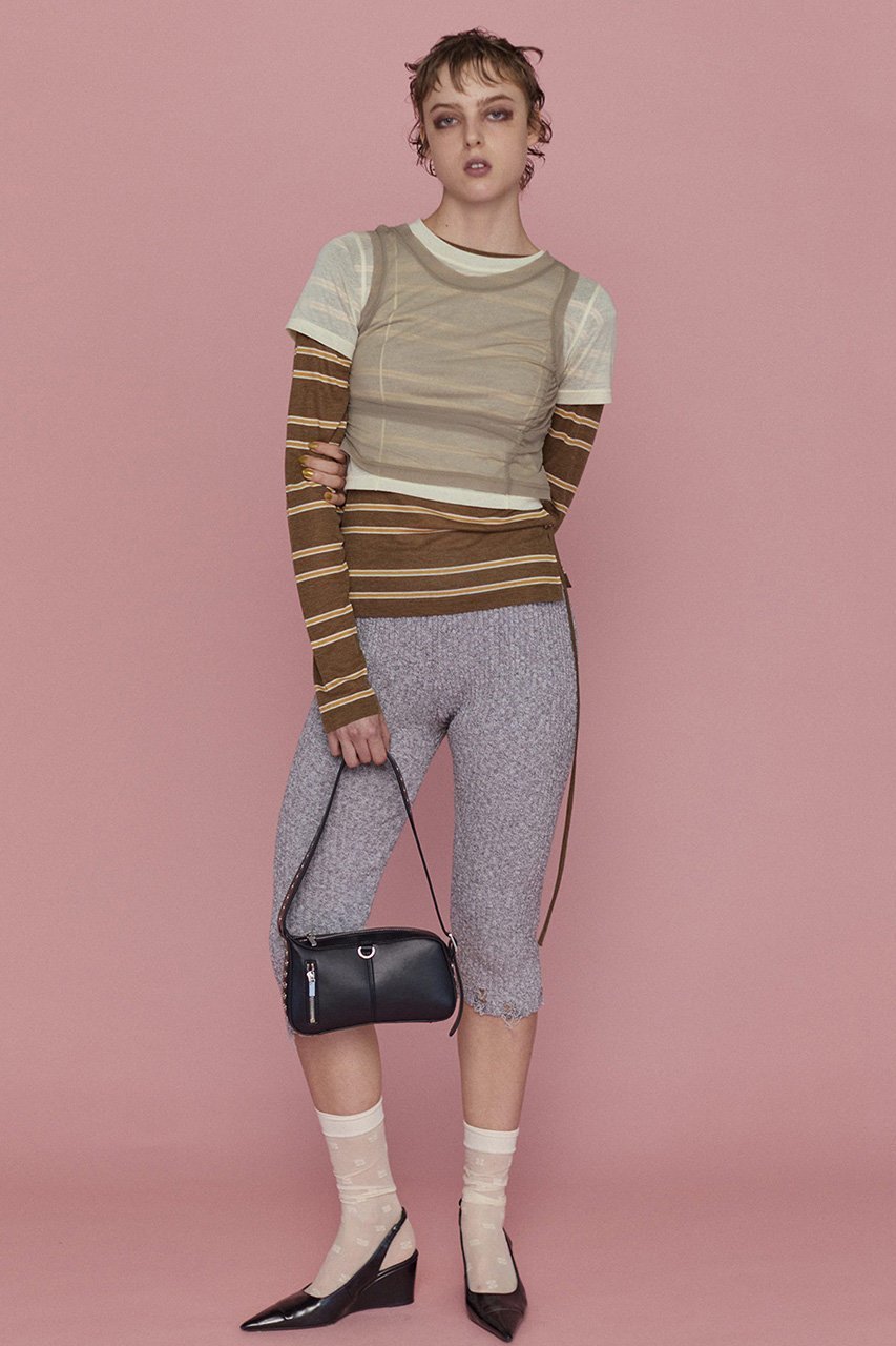 【メゾンスペシャル/MAISON SPECIAL】のSlub Yarn Crush Processing Leggings/スラブヤーンクラッシュレギンス 人気、トレンドファッション・服の通販 founy(ファニー) 　ファッション　Fashion　レディースファッション　Fashion for Women　パンツ　Pants & Trousers　レギンス　Leggings & Stretch Pants　レッグウェア・ストッキング　Legwear & Hosiery　クラッシュ　Distressed, Crashed Style　ジャケット　Jacket, Outerwear　ダメージ　Distressed, Destroyed　チュニック　Tunic, Long Top　レギンス　Leggings, Stretch Pants　おすすめ　Recommended / Our Picks　other-7|ID: prp329100004290108 ipo3291000000035053885