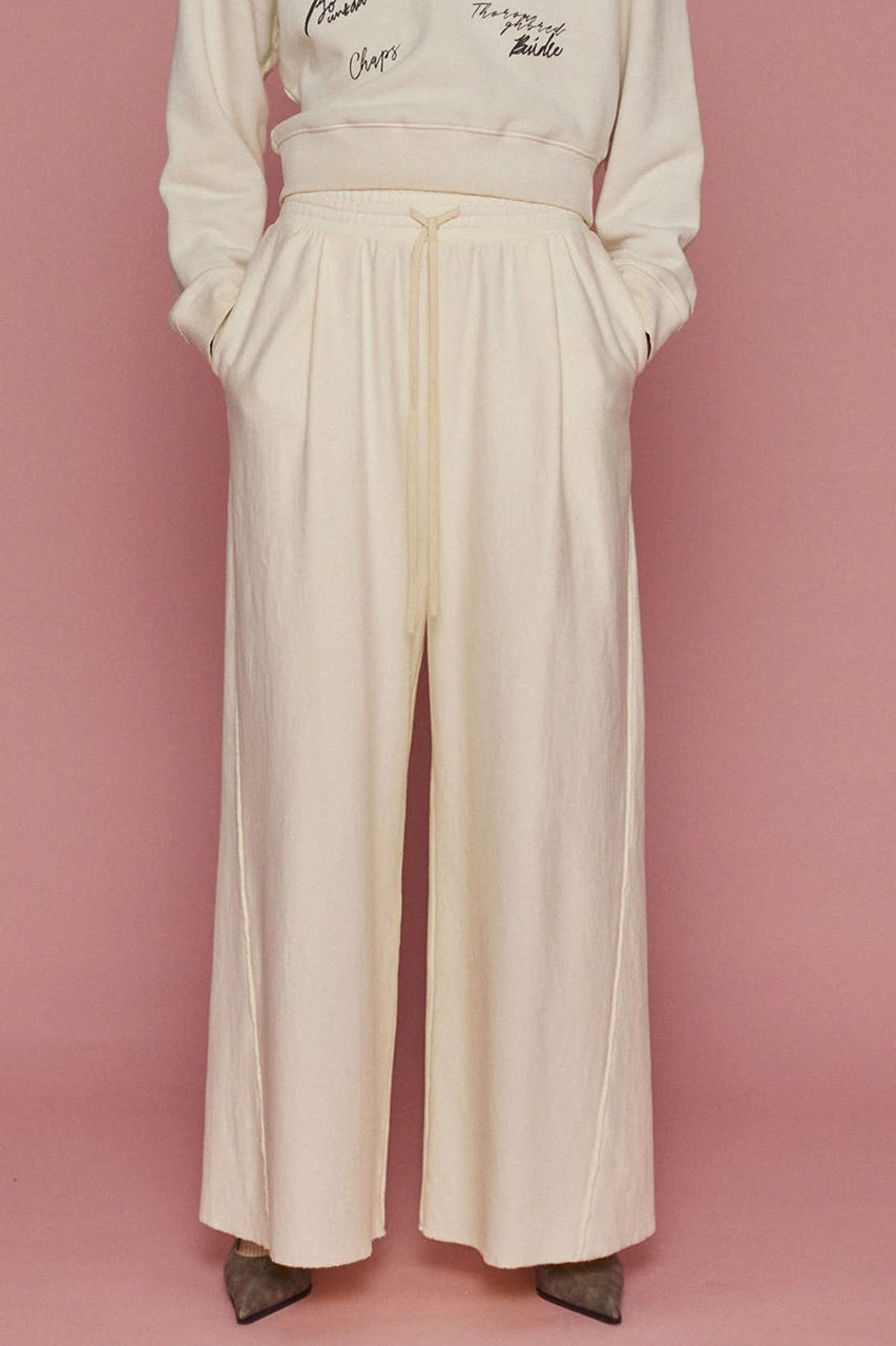 【メゾンスペシャル/MAISON SPECIAL】のTuck Gather Wide Silhouette Sweatpants/タックギャザースウェットワイドパンツ 人気、トレンドファッション・服の通販 founy(ファニー) 　ファッション　Fashion　レディースファッション　Fashion for Women　パンツ　Pants & Trousers　ギャザー　Gathered, Ruffled　ジャケット　Jacket, Outerwear　スウェット / スエット　Sweatshirt, Sweatwear　スタイリッシュ　Stylish, Fashionable　ドローストリング　Drawstring, Pull Cord　フィット　Fit, Slim Fit　リラックス　Relax, Relaxed Fit　おすすめ　Recommended / Our Picks　other-7|ID: prp329100004290109 ipo3291000000032919648