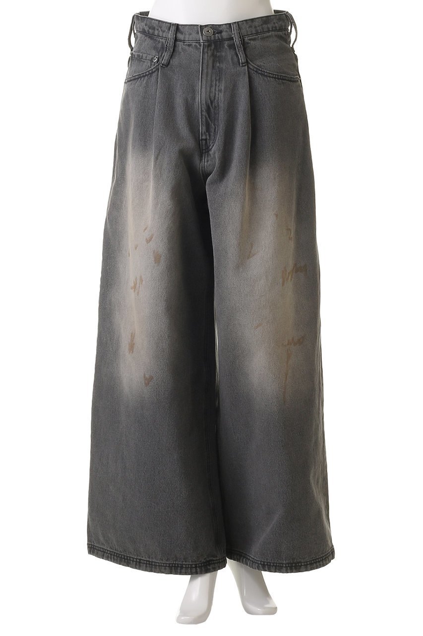 【メゾンスペシャル/MAISON SPECIAL】のWaist Tuck Wide Denim Pants/ウエストタックワイドデニムパンツ 人気、トレンドファッション・服の通販 founy(ファニー) 　ファッション　Fashion　レディースファッション　Fashion for Women　パンツ　Pants & Trousers　デニムパンツ・ジーンズ・美脚デニム　Denim Jeans & Pants　ヴィンテージ　Vintage Style　シンプル　Simple, Minimal　ジャケット　Jacket, Outerwear　セットアップ　Set-Up, Coordinated Outfit　デニム　Denim, Jeans Material　リラックス　Relax, Relaxed Fit　ワイド　Wide, Wide Fit　other-2|ID: prp329100004290110 ipo3291000000032924106