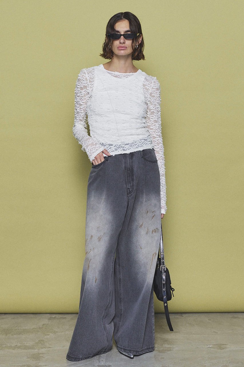 【メゾンスペシャル/MAISON SPECIAL】のWaist Tuck Wide Denim Pants/ウエストタックワイドデニムパンツ 人気、トレンドファッション・服の通販 founy(ファニー) 　ファッション　Fashion　レディースファッション　Fashion for Women　パンツ　Pants & Trousers　デニムパンツ・ジーンズ・美脚デニム　Denim Jeans & Pants　ヴィンテージ　Vintage Style　シンプル　Simple, Minimal　ジャケット　Jacket, Outerwear　セットアップ　Set-Up, Coordinated Outfit　デニム　Denim, Jeans Material　リラックス　Relax, Relaxed Fit　ワイド　Wide, Wide Fit　other-7|ID: prp329100004290110 ipo3291000000032924150