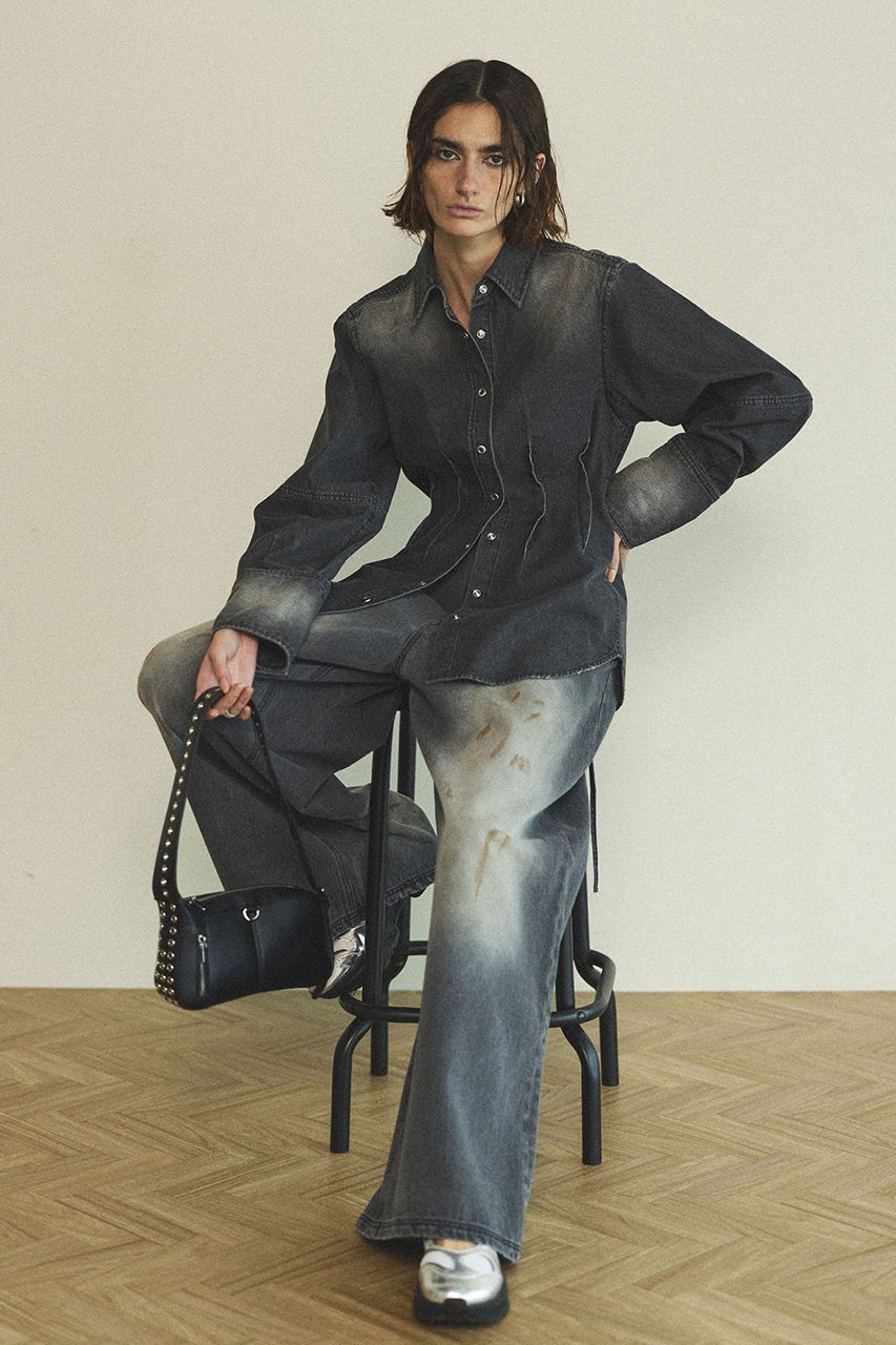 【メゾンスペシャル/MAISON SPECIAL】のWaist Tuck Wide Denim Pants/ウエストタックワイドデニムパンツ 人気、トレンドファッション・服の通販 founy(ファニー) 　ファッション　Fashion　レディースファッション　Fashion for Women　パンツ　Pants & Trousers　デニムパンツ・ジーンズ・美脚デニム　Denim Jeans & Pants　ヴィンテージ　Vintage Style　シンプル　Simple, Minimal　ジャケット　Jacket, Outerwear　セットアップ　Set-Up, Coordinated Outfit　デニム　Denim, Jeans Material　リラックス　Relax, Relaxed Fit　ワイド　Wide, Wide Fit　other-6|ID: prp329100004290110 ipo3291000000036029980