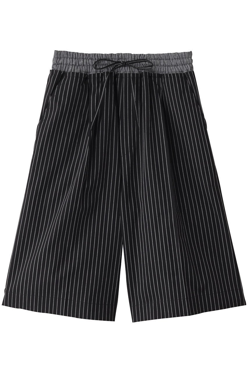 【メゾンスペシャル/MAISON SPECIAL】のDouble Waist Easy Half Pants/ダブルウエストイージーハーフパンツ インテリア・キッズ・メンズ・レディースファッション・服の通販 founy(ファニー) 　ファッション　Fashion　レディースファッション　Fashion for Women　パンツ　Pants & Trousers　ショートパンツ・ハーフパンツ　High-Waisted & Relaxed Shorts　春　Spring　ショート　Short, Short Length　シンプル　Simple, Minimal　ジャケット　Jacket, Outerwear　スウェット / スエット　Sweatshirt, Sweatwear　スタイリッシュ　Stylish, Fashionable　セットアップ　Set-Up, Coordinated Outfit　ダブル　Double, Double-Breasted　フィット　Fit, Slim Fit　リラックス　Relax, Relaxed Fit　S/S・春夏　SS, Spring/Summer, Warm Season　おすすめ　Recommended / Our Picks　夏　Summer　BLK(ブラック)|ID: prp329100004290111 ipo3291000000032924196