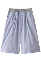 【メゾンスペシャル/MAISON SPECIAL】のDouble Waist Easy Half Pants/ダブルウエストイージーハーフパンツ BLU(ブルー)|ID: prp329100004290111 ipo3291000000032924204