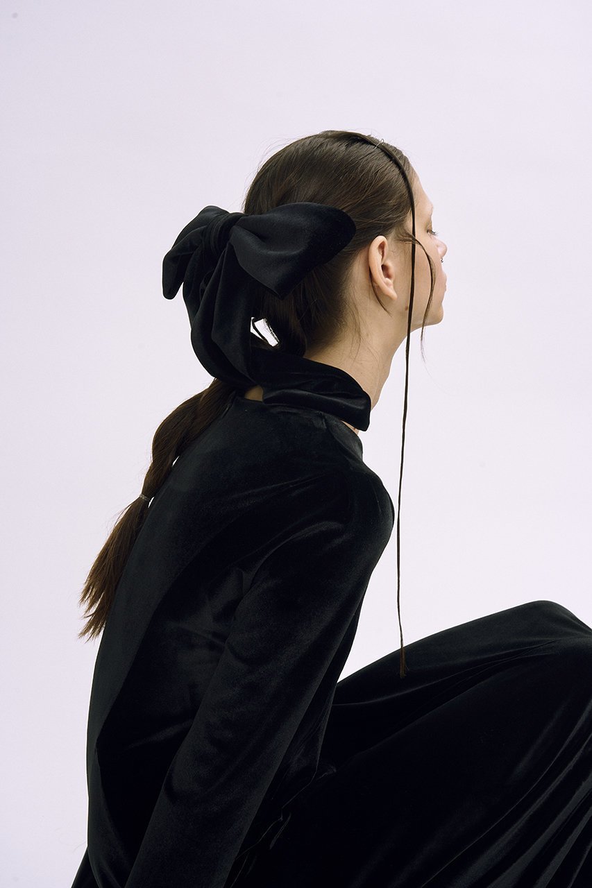 【ヘイップ/heyep】のLarge Velour Ribbon シュシュ 人気、トレンドファッション・服の通販 founy(ファニー) 　ファッション　Fashion　レディースファッション　Fashion for Women　トップス・カットソー　Cut & Sew Tops　ベロアトップス　Velour Tops / Velvet-Look Items　シュシュ&ヘアアクセ/ヘアアレンジ　Scrunchies & Hair Accessories　アクセサリー　Fashion Accessories　シンプル　Simple, Minimal　ベロア　Velour, Soft Velvet　リボン　Ribbon, Bow　other-3|ID: prp329100004290113 ipo3291000000032816870
